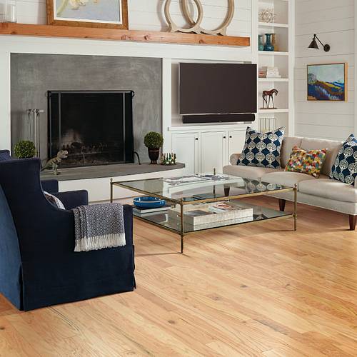 Hardwood flooring for living room | Campbells Carpet Of Nevada